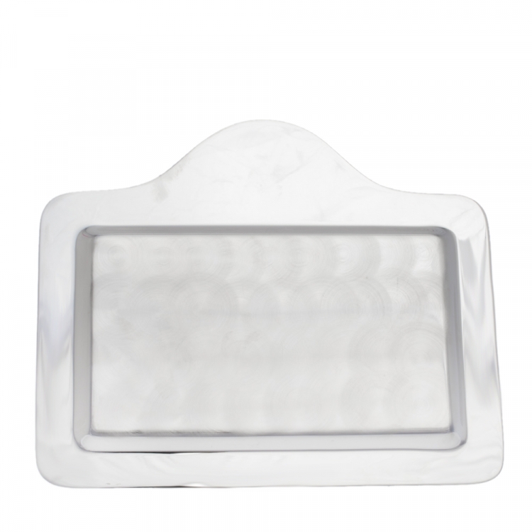 Pre Owned Versace Silver 925 Medusa Serving Tray 