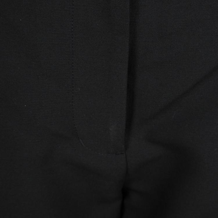 Pre Owned 3.1 Phillip Lim Black Cropped Flared Trousers S