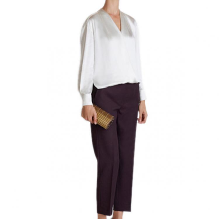 Pre Owned 3.1 Phillip Lim Mulberry Pencil Trousers M
