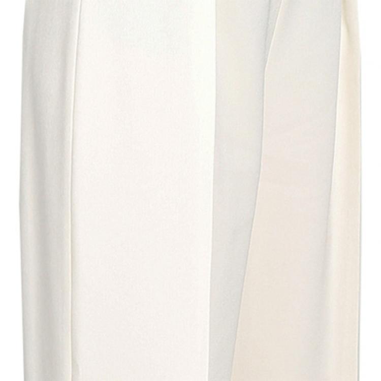 Pre Owned 3.1 Phillip Lim Ivory Wide-Leg Trousers M