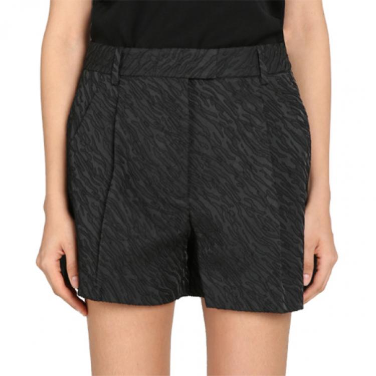 Pre Owned 3.1 Phillip Lim Black Cuffed Bermuda Shorts M