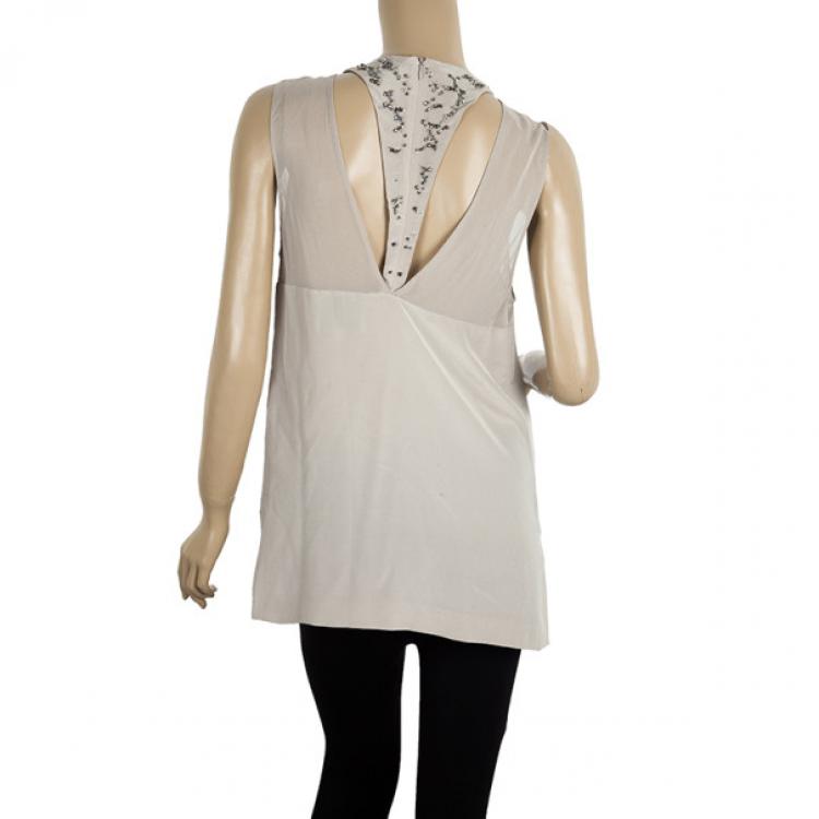 Pre Owned 3.1 Phillip Lim Embellished Top S