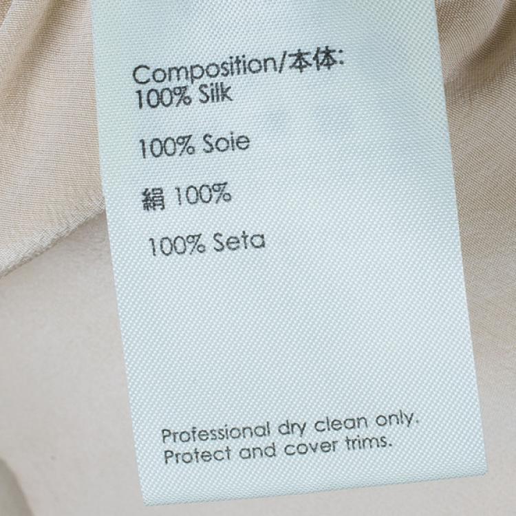 Pre Owned 3.1 Phillip Lim Blush Pink Embellished Top M