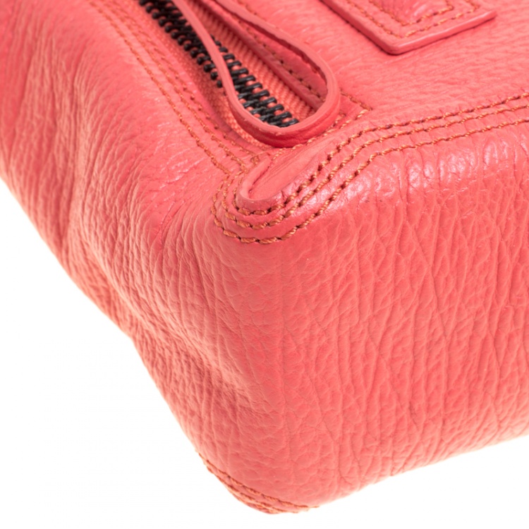 Pre Owned 3.1 Phillip Lim Coral Leather Mini Pashli Satchel