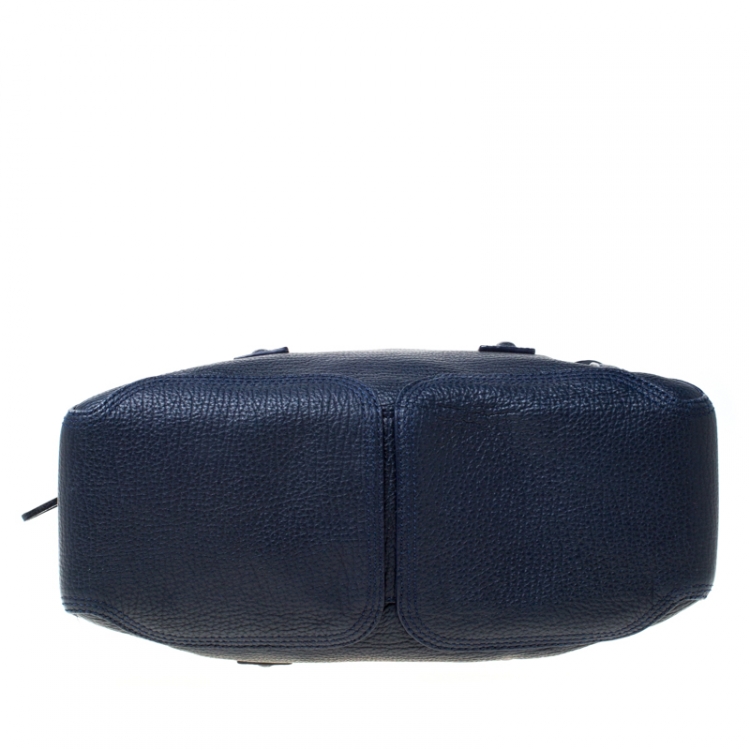 مملوكة مسبقًا 3.1 Phillip Lim Navy Blue Leather Medium Pashli Tote