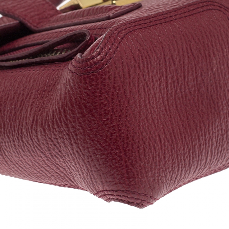 Pre Owned 3.1 Phillip Lim Red Leather Mini Pashli Satchel