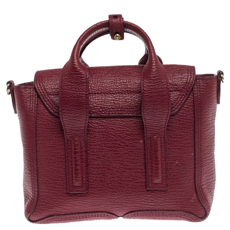 Pre Owned 3.1 Phillip Lim Red Leather Mini Pashli Satchel