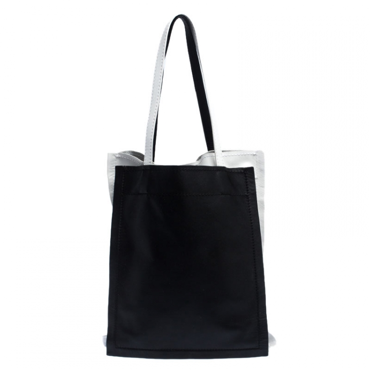 Pre Owned 3.1 Philip Lim Tricolor Leather Slim Accordion Tote