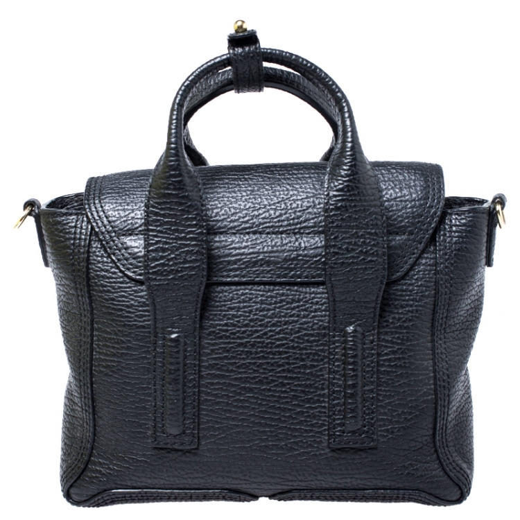 Pre Owned 3.1 Phillip Lim Black Leather Mini Pashli Satchel