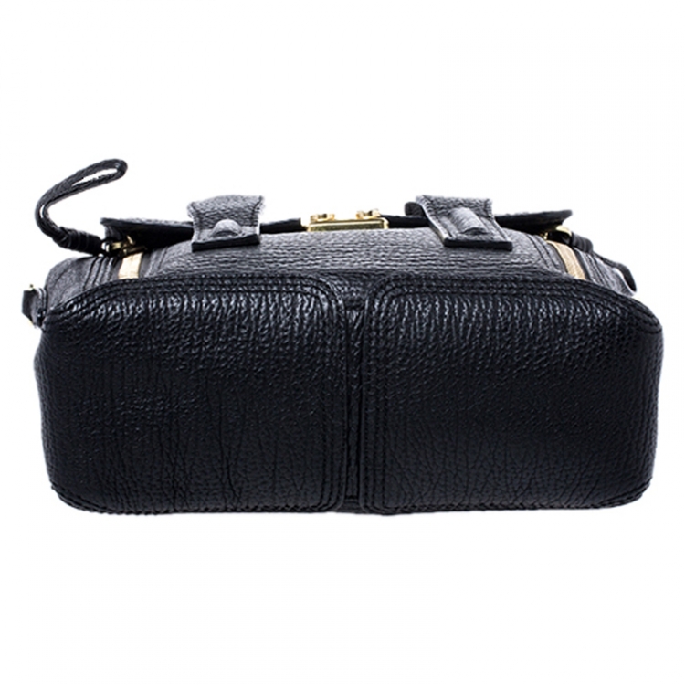 Pre Owned 3.1 Phillip Lim Black Leather Mini Pashli Satchel