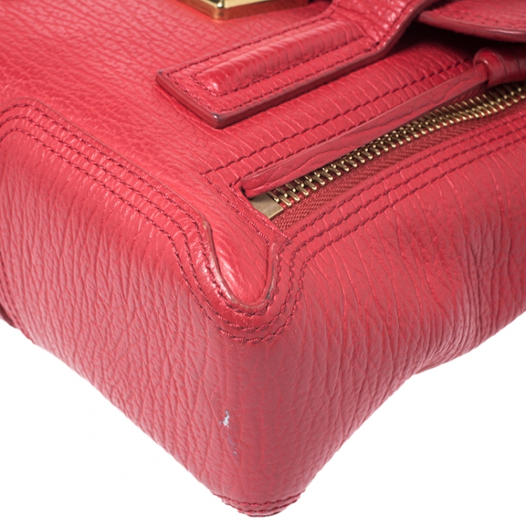Pre Owned 3.1 Phillip Lim Red Leather Mini Pashli Satchel