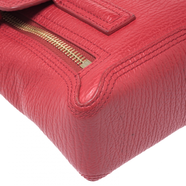 Pre Owned 3.1 Phillip Lim Red Leather Mini Pashli Satchel