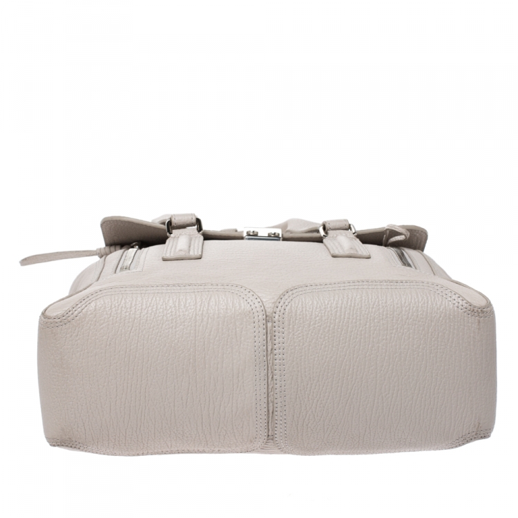 Pre Owned 3.1 Phillip Lim Antique Beige Leather Medium Pashli Satchel
