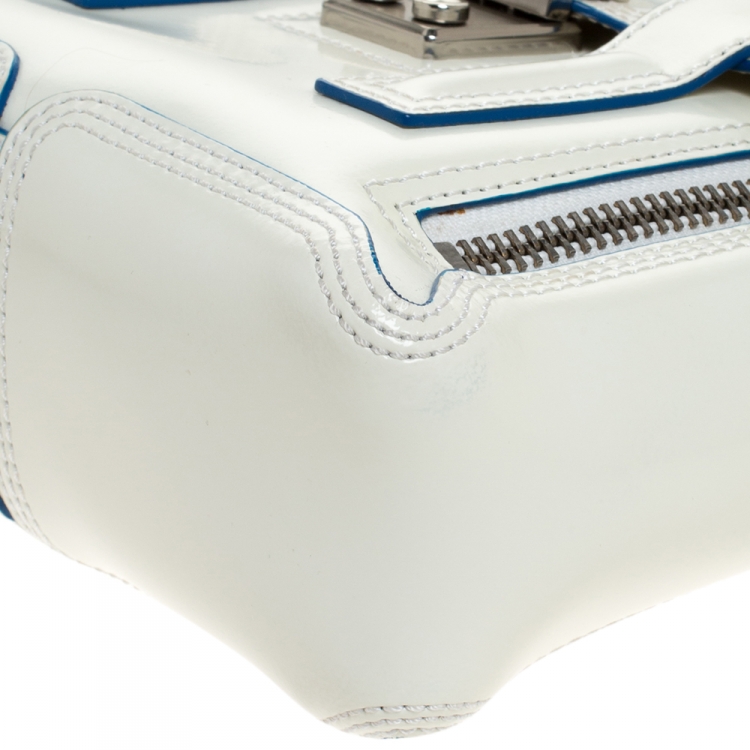Pre Owned 3.1 Phillip Lim White Leather Mini Pashli Satchel