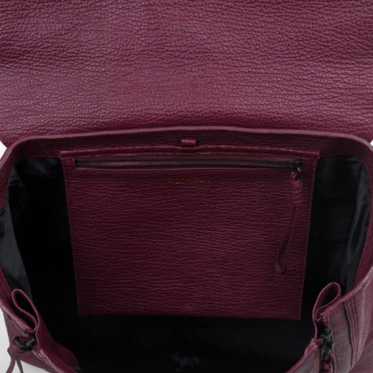 Pre Owned 3.1 Phillip Lim Purple Leather Large Pashli Tote