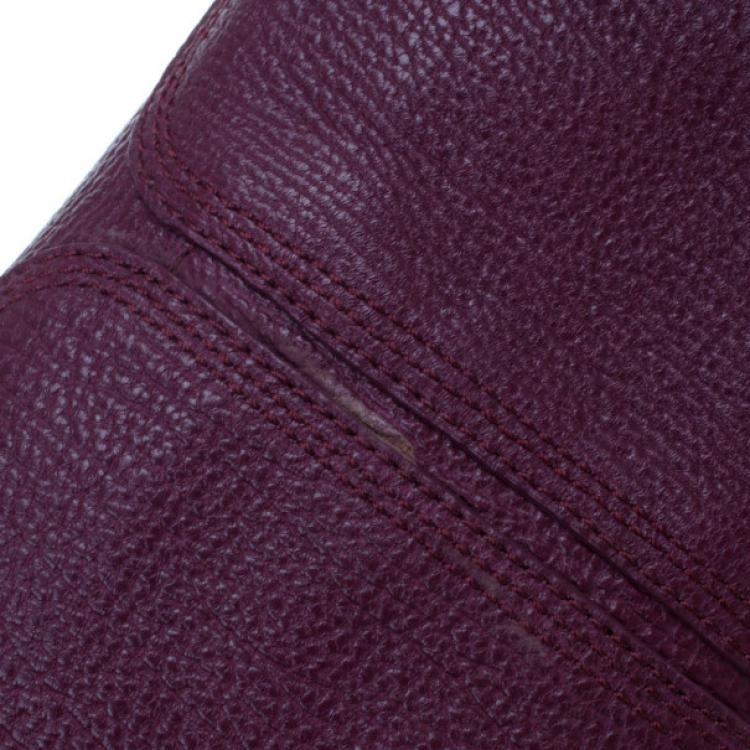 Pre Owned 3.1 Phillip Lim Purple Leather Large Pashli Tote