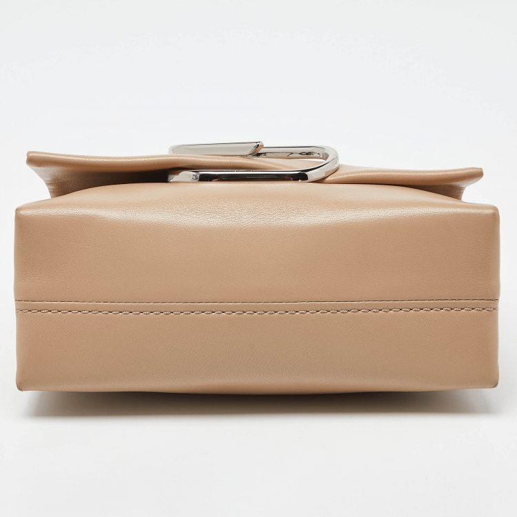 Pre Owned 3.1 Phillip Lim Beige Leather Flap Chain Bag