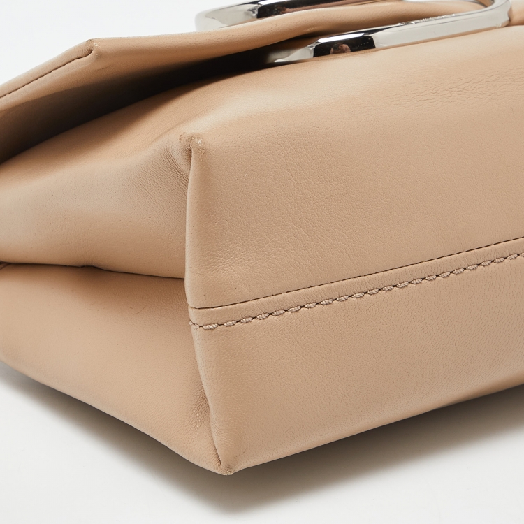 Pre Owned 3.1 Phillip Lim Beige Leather Flap Chain Bag