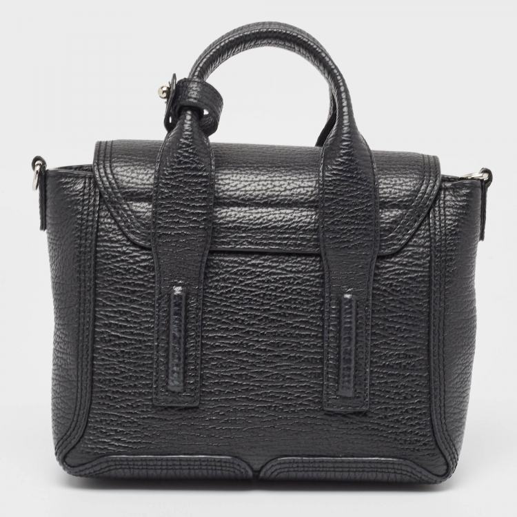 Pre Owned 3.1 Phillip Lim Black Leather Mini Pashli Satchel