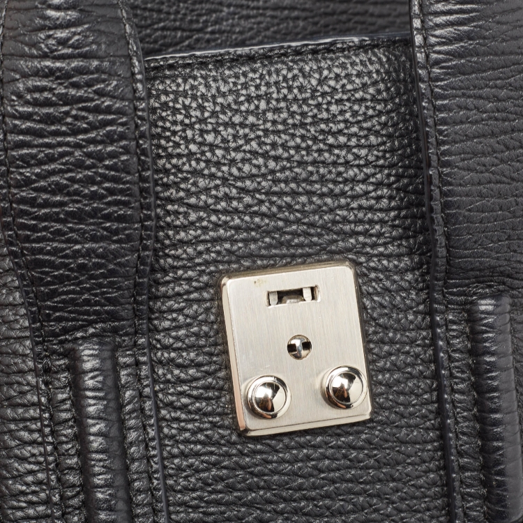 Pre Owned 3.1 Phillip Lim Black Leather Mini Pashli Satchel