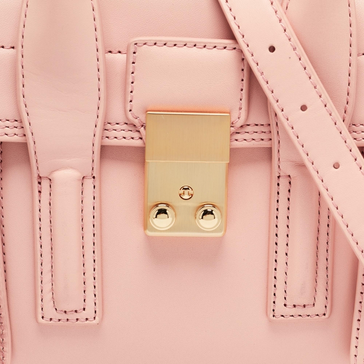 Pre Owned 3.1 Phillip Lim Rose Pink Leather Mini Pashli Satchel