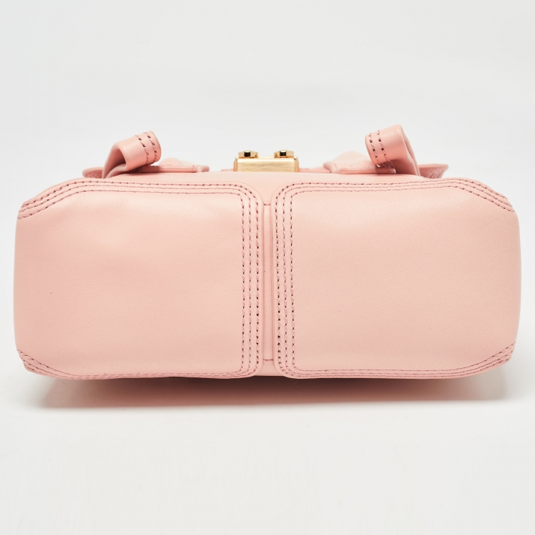 Pre Owned 3.1 Phillip Lim Rose Pink Leather Mini Pashli Satchel
