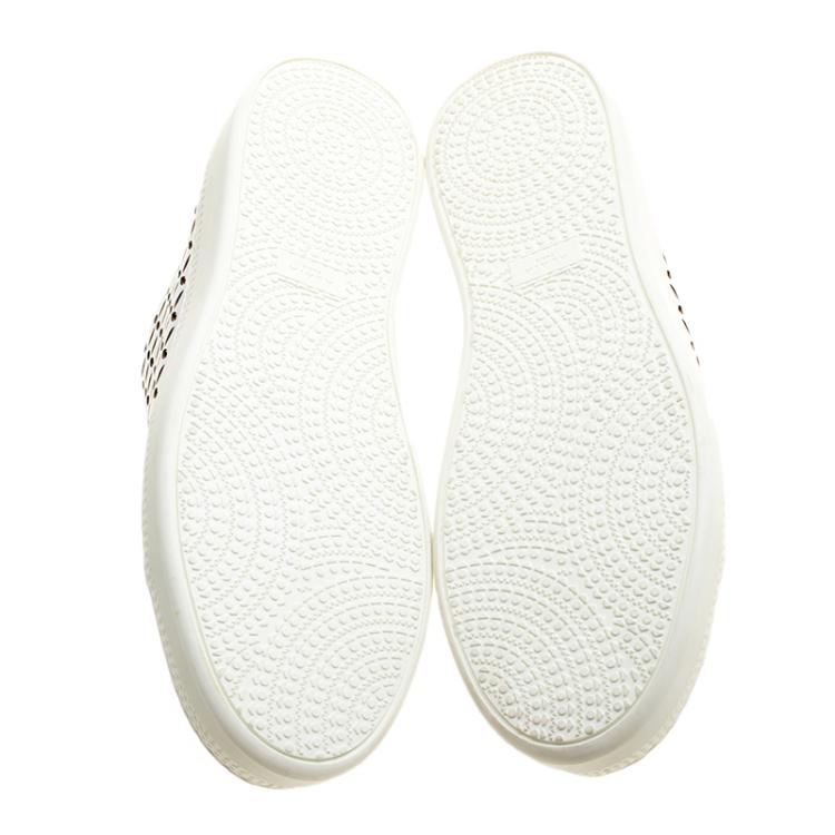alaia white shoes