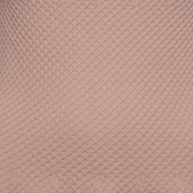 مملوكة مسبقًا Alaia Nude Pink Jacquard Stretch Knit Skater Dress M
