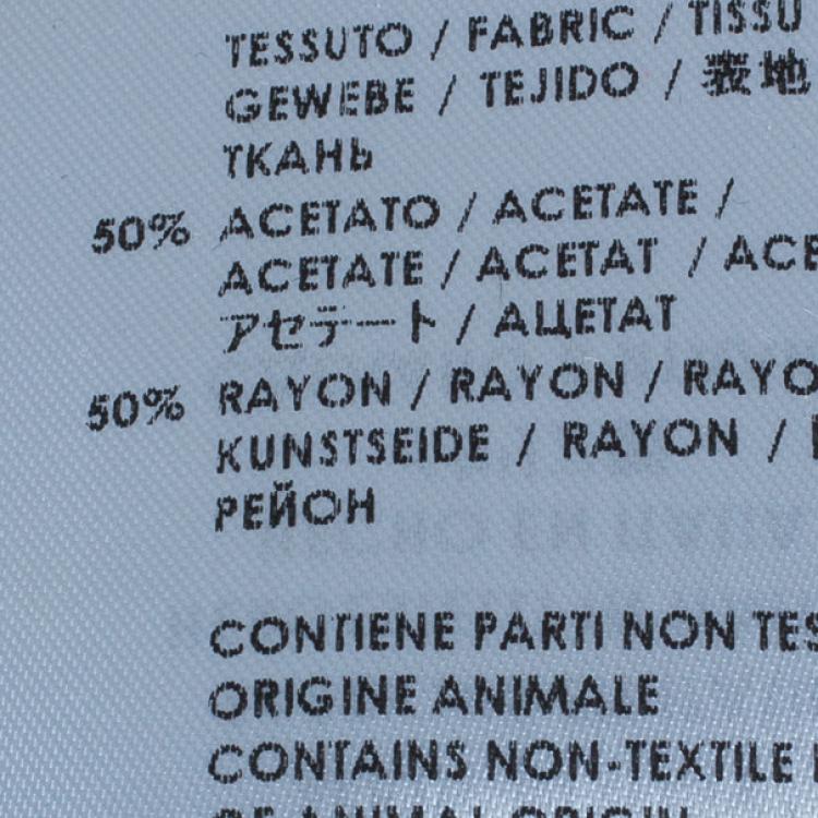 Pre Owned Alexander McQueen Contrast Stripe Crepe Track Pants S