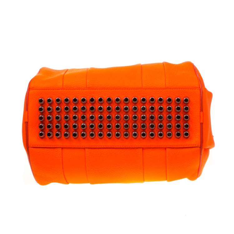 Pre Owned Alexander Wang Orange Leather Top Handle Bag