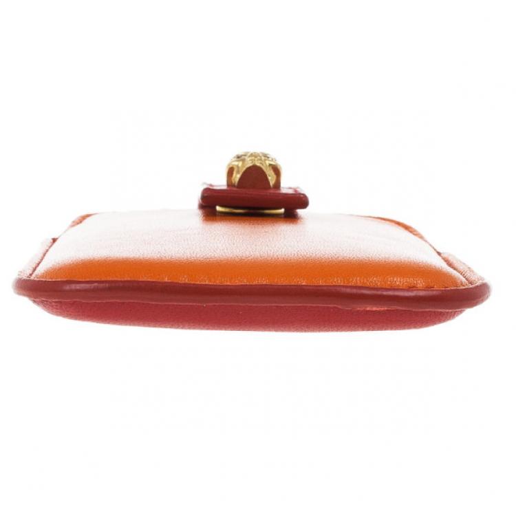 Pre Owned Alexander McQueen Two Tone Skull Embellished iPhone 5/5s Cover