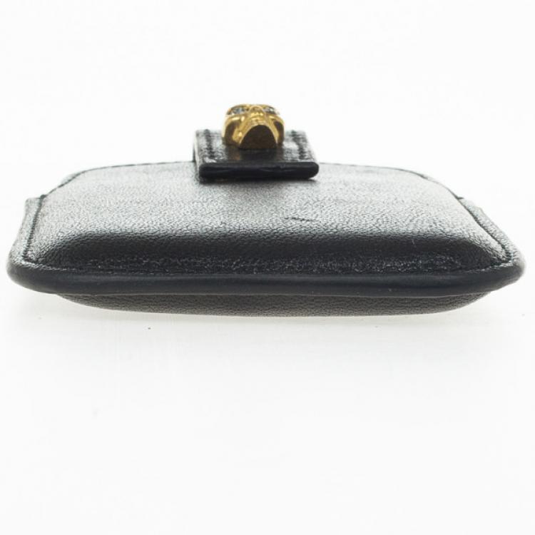 Pre Owned Alexander McQueen Black Skull iPhone Cover