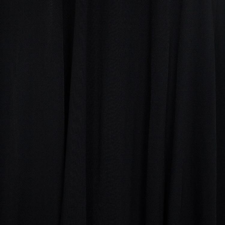 Pre Owned Alexander McQueen Lace Trimming Maxi Dress M