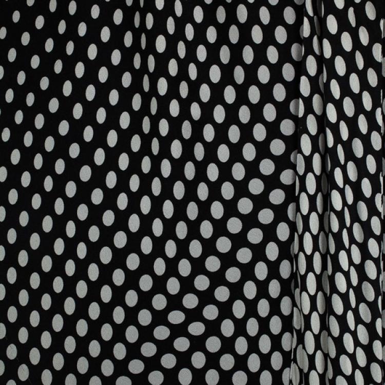 Pre Owned Alexander McQueen Polka Dot Halterneck Top M