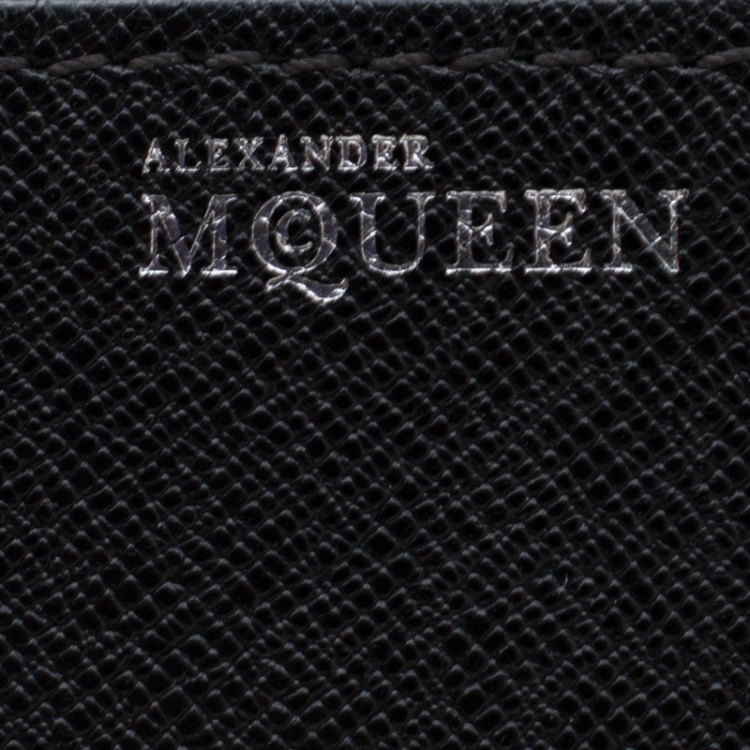 Pre Owned Alexander McQueen Black Leather Small Heroine Satchel