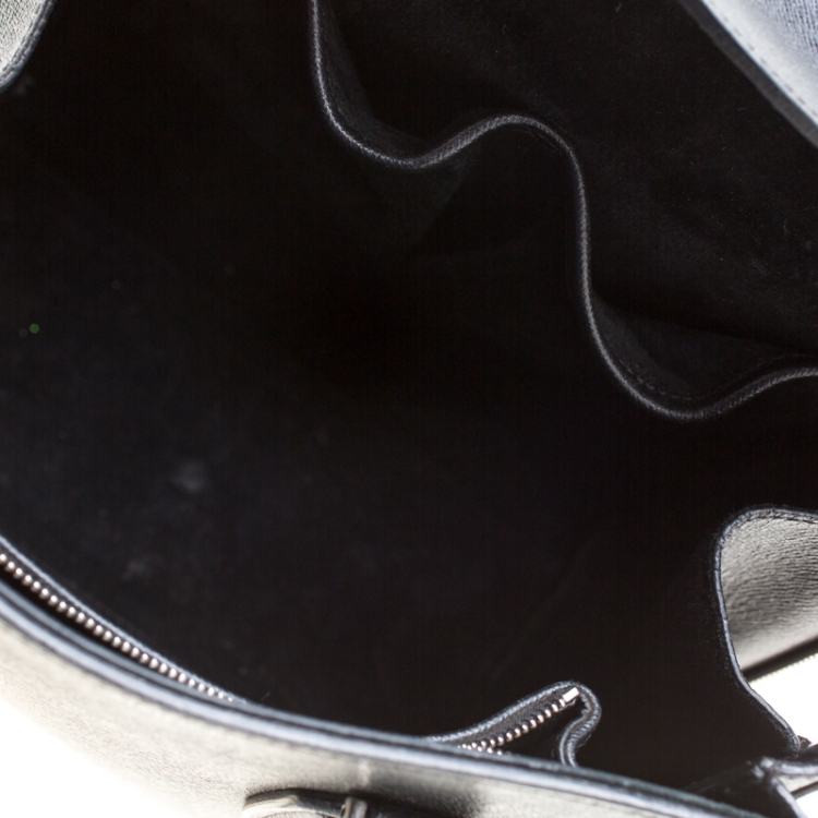 Pre Owned Alexander McQueen Black Leather Small Heroine Satchel