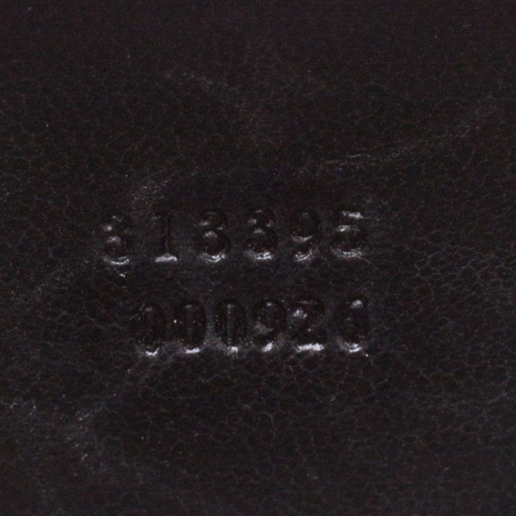 Pre Owned Alexander McQueen Black Satin Bird And Apple Knuckle Clutch