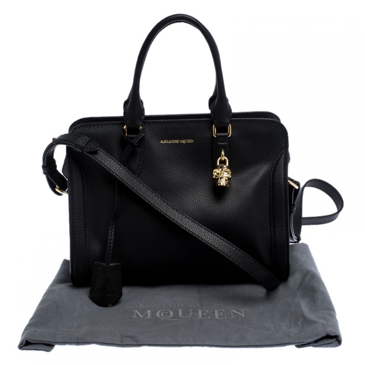 alexander mcqueen padlock tote