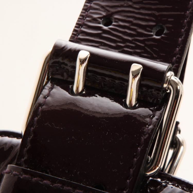 Pre Owned  Alexander McQueen Faithful Patent Leather Tote