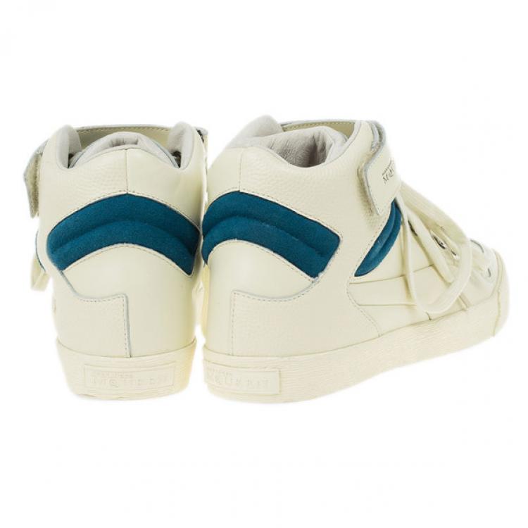 Pre Owned Alexander McQueen for Puma Winter White Street Climb III Sneakers Size 42