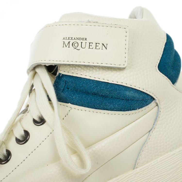 Pre Owned Alexander McQueen for Puma Winter White Street Climb III Sneakers Size 42