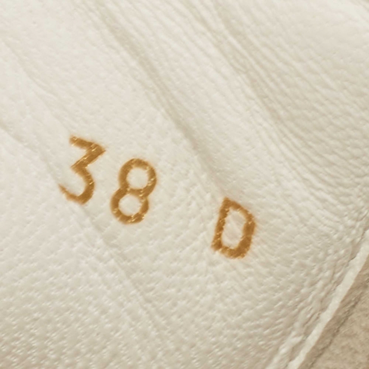 Pre Owned Alexander McQueen White Leather Oversized Low Top Sneakers Size 38