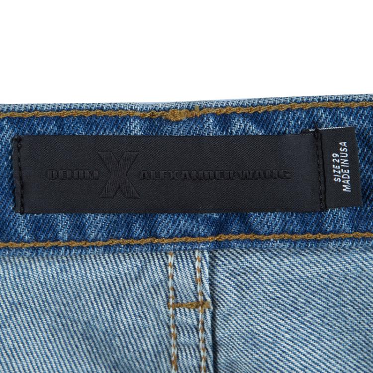 Pre Owned Alexander Wang Indigo Denim Faded Straight Fit Jeans M