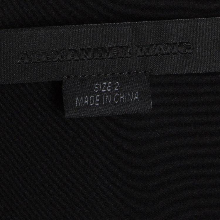 Pre Owned Alexander Wang Colorblock Sleeveless Top S