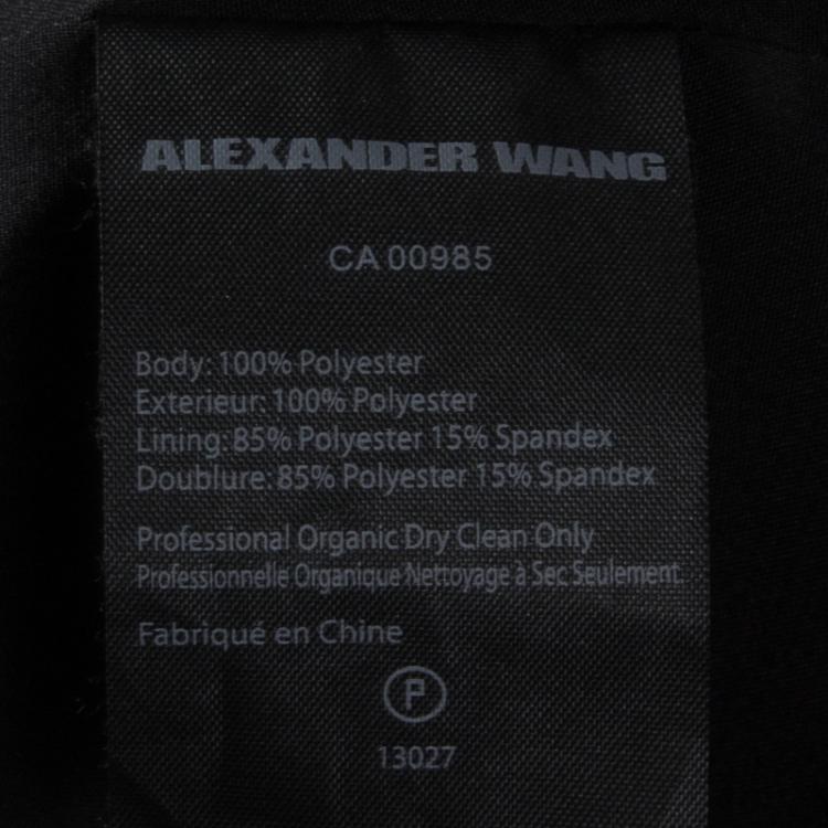 Pre Owned Alexander Wang Colorblock Sleeveless Top S