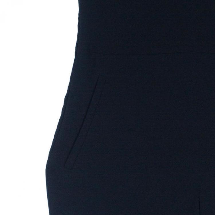 Pre Owned T Alexander Wang Poly Crepe Jumpsuit XS
