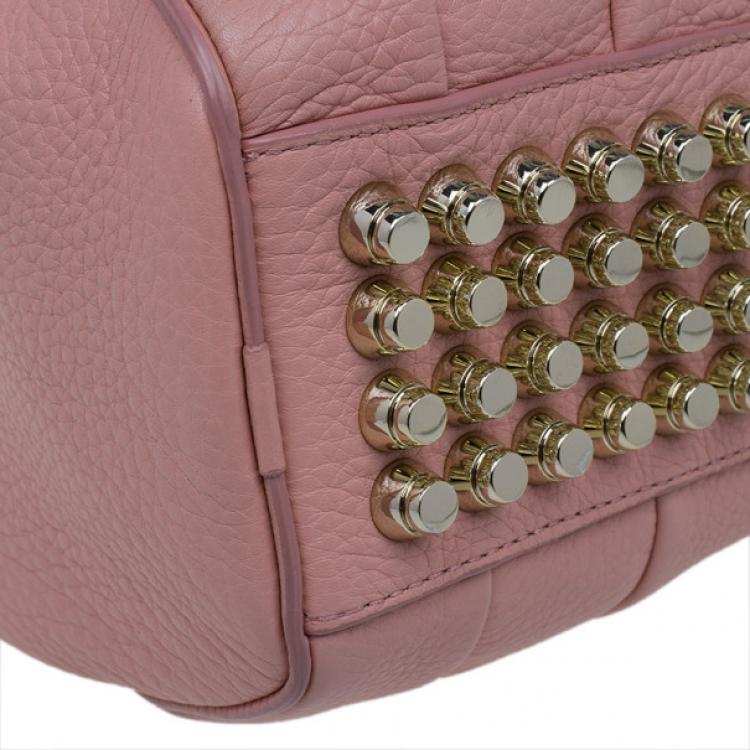 Pre Owned Alexander Wang Pink Leather Rockie Bag