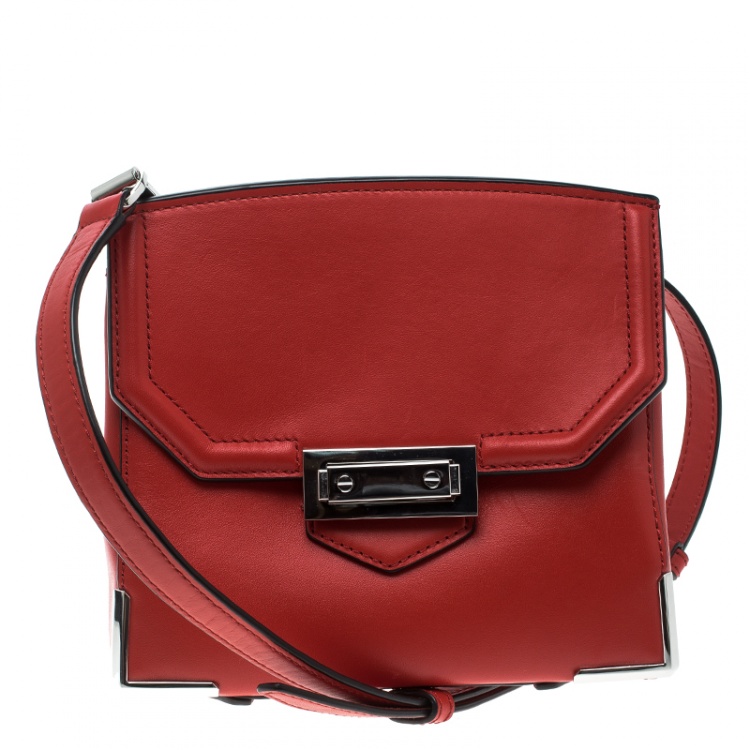 Alexander Wang Red Leather Small Marion Shoulder Bag Wang | TLC