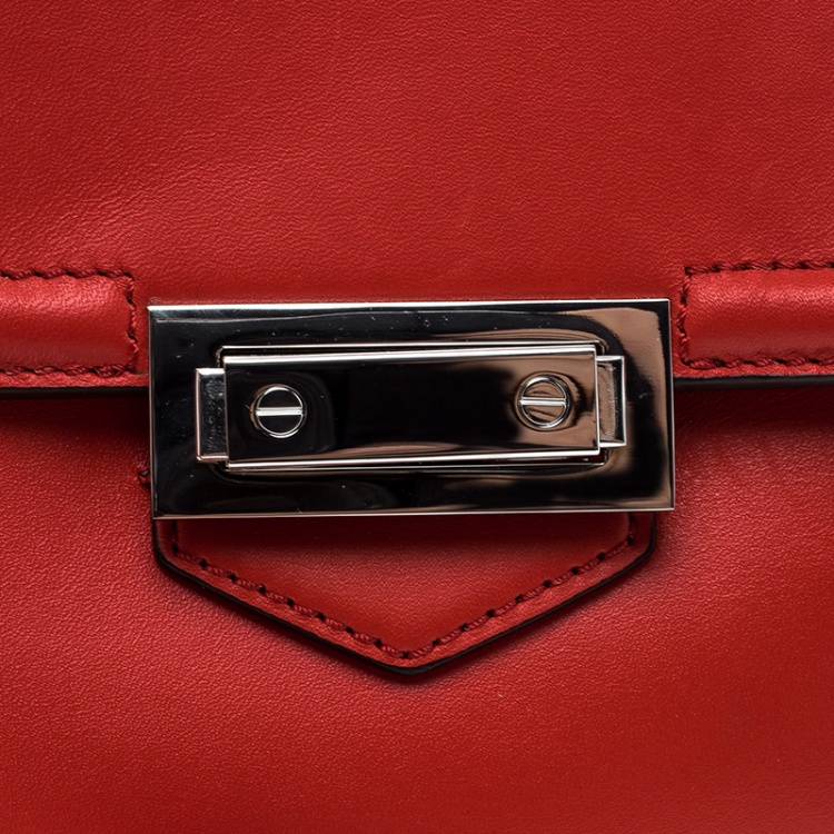 Pre Owned Alexander Wang Red Leather Small Marion Shoulder Bag