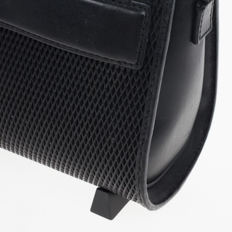 Pre Owned Alexander Wang Chastity Mini Leather Mesh Shoulder Bag
